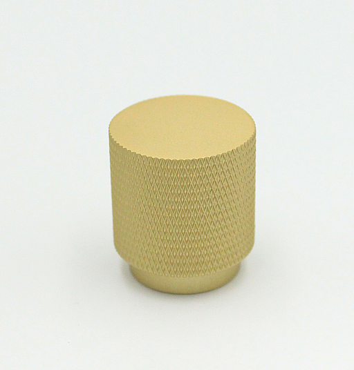 Messingknop "Orø" Ø25x28 mm, mat