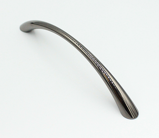 Metalgreb 128 mm c/c, blank sort