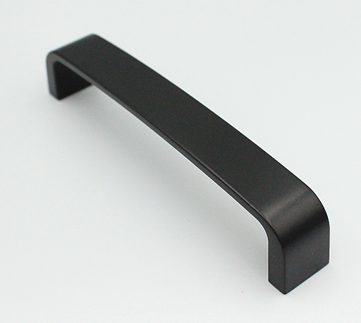Metalgreb "Bogø" 128 mm c/c, mat sort