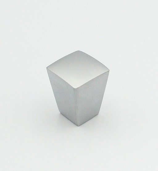 Metalknop 15x15x20 mm, mat