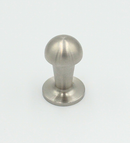 Metalknop Ø18x27 mm, rustfri