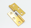 Møbelhængsel 50x40 mm - højre, messing