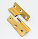 Møbelhængsel 50x40 mm - højre, messing