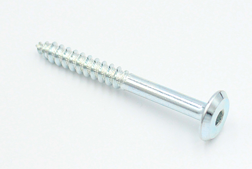 Møbelskrue med spids Ø6x60 mm, elgalvaniseret