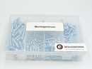 Sortiment til montering i Ø5 mm huller (montageskruer)