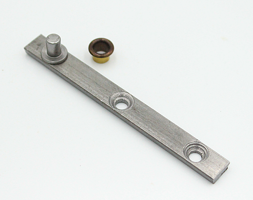 Pindhængsel 80x9 mm med Ø5 mm tap (handel), stål