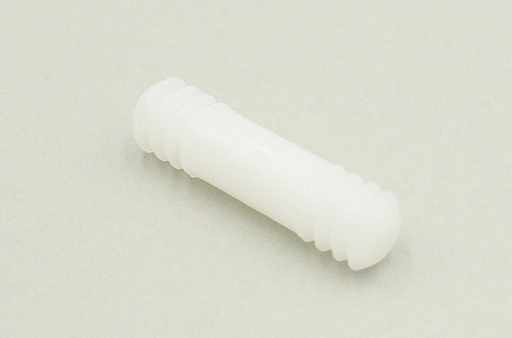Plastikdyvel Ø8,3x30 mm, hvid (10 stk)