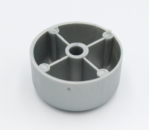 Plastikfod Ø39x20 mm, grå