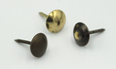 Polstersøm Ø1,4x13 mm m/Ø10 mm hoved, brun antik (100 stk)