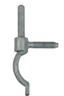 Rumpestabel t/Nok hængsel 110 mm M10 gevind, varmgalvaniseret