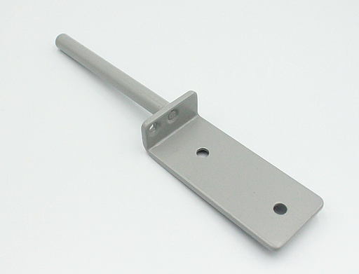 Sengebeslag til sengehest Ø8x80 mm, gråmalet