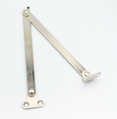 Skærehængsel med vinkel og stop - højre, metal