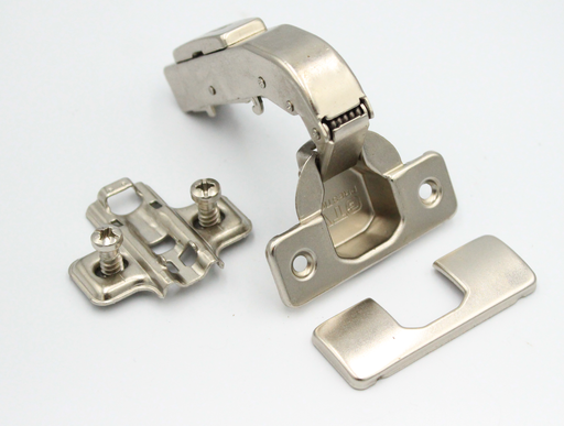 Skjult parallelhængsel Ø35 mm 97 grader t/inden-liggende låge m/softclose, metal