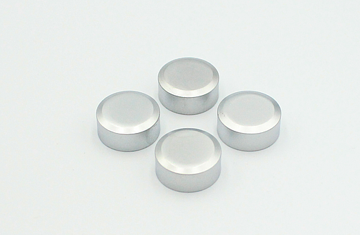 Spejlophæng t/4-6 mm spejl, mat chrom (4 stk)