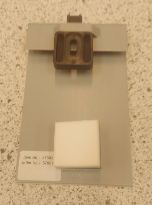 Spejlophængssæt 125x80 mm, metal/plastik