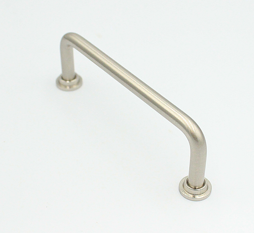 Metalgreb 96 mm c/c, børstet stål