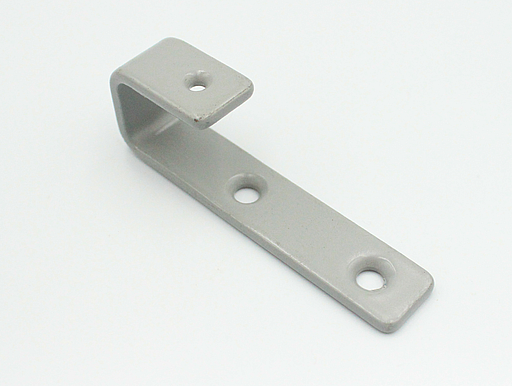 Stigebeslag 70x15,5 mm t/lodret stige, gråmalet RAL 7042