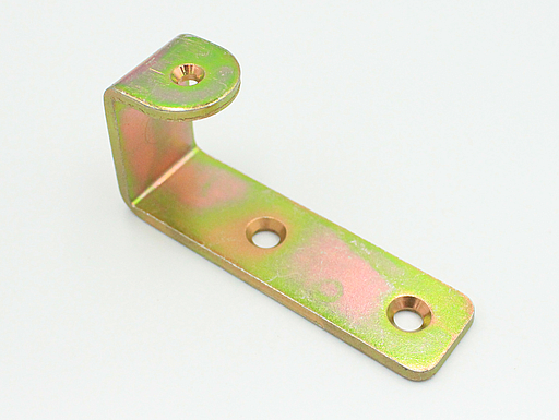 Stigebeslag 70x20 mm til lodret stige, gulgalvaniseret