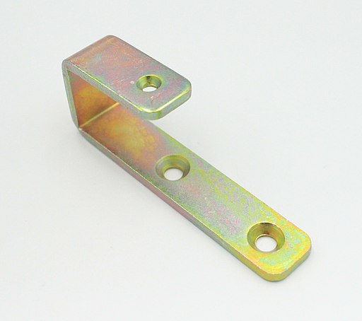Stigebeslag 71x15,5 mm t/lodret stige, gulgalvaniseret
