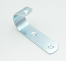 Stigebeslag 73x21 mm til lodret stige, elgalvaniseret