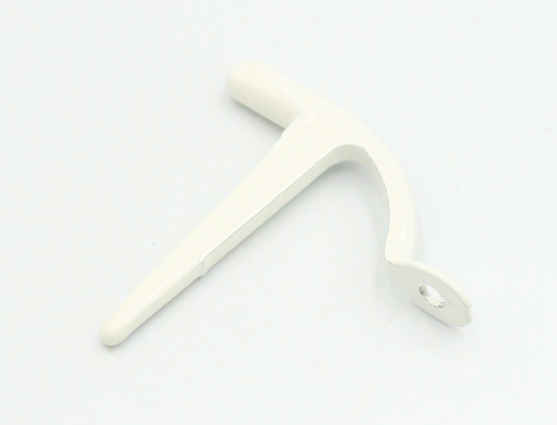 Stjerthage 47 mm - til vindue, hvidmalet metal