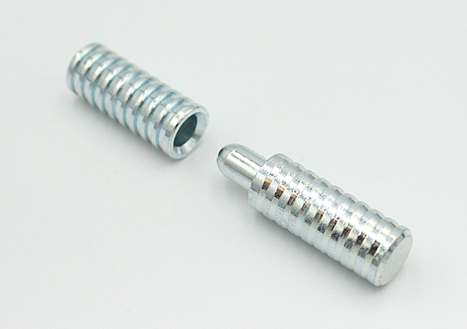 Styretap t/bordplade Ø10x25 mm, elgalvaniseret (sæt)