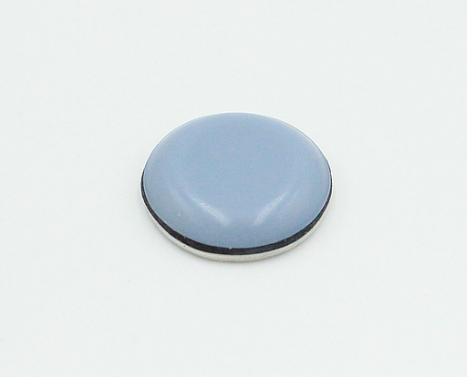 Teflonfod Ø25x5 mm selvklæbende, grå (1 stk)