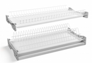 Tørrestativ til opvask til M60 skab, hvid metal/plastik (sæt)