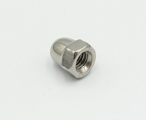 Topmøtrik M6x12 mm, rustfri stål