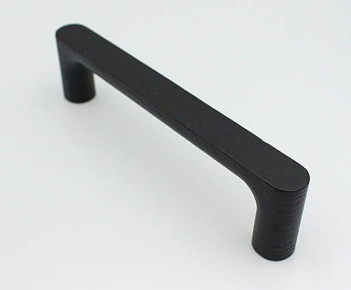 Trægreb 128 mm c/c, sortbejdset asketræ