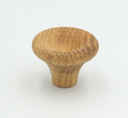Træknop Ø36x27 mm, olieret egetræ