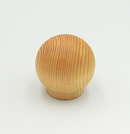 Træknop Ø38x38 mm, ludbehandlet fyrretræ