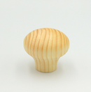 Træknop Ø39x36 mm, lakeret fyrretræ