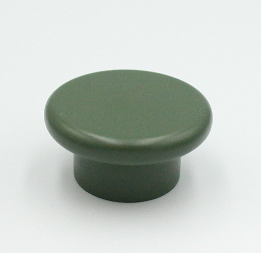 Træknop Ø45x22 mm, mørkegrøn