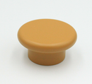 Træknop Ø45x22 mm, okkergul