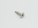 Træskrue Ø3,5x16 mm med Ø7 mm fladt hoved og Torx 10, rustfri stål A4 (1 stk)
