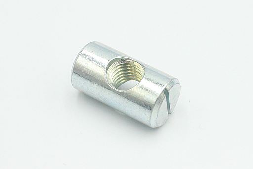 Tværbøsning med forskudt hul M10xØ15x28 mm, elgalvaniseret