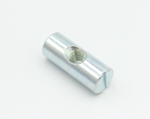 Tværbøsning M6, elgalvaniseret