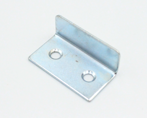 Vinkel 12x17x30 mm med 2 huller, elgalvaniseret