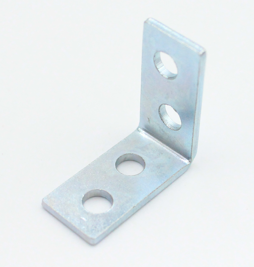 Vinkel 27x27x13x2,0 mm med 4 huller, elgalvaniseret