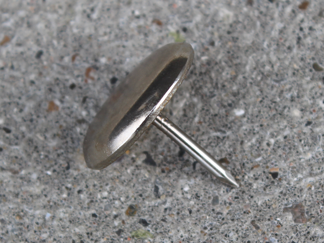 Glidesøm, metal (1 stk)