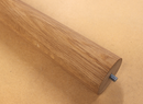Bordben til spisebord Ø58x705 mm incl. beslag til montering, egetræ olieret (råt look)