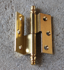 Møbelhængsel 50x40 mm - højre, messing