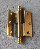 Møbelhængsel 50x40 mm - venstre, messing