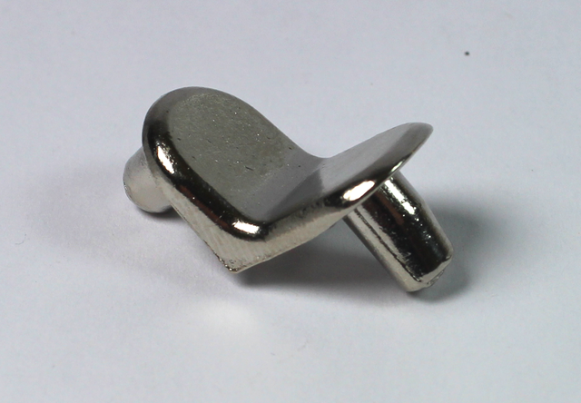 Hyldebærer vinkel med 2xØ5 mm tappe, elgalvaniseret (10 stk)