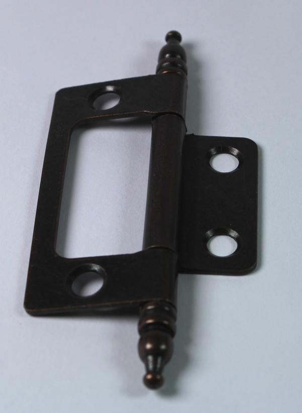 Kanthængsel 51x17 mm, brunt metal