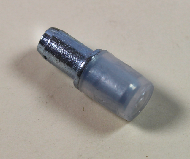 Hyldebærer Ø5x17 mm med plastikhylster - til Ø5 mm hul, metal (10 stk)