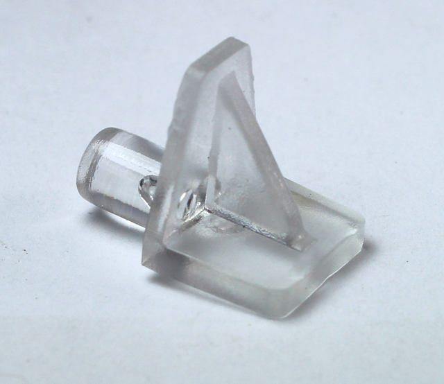 Hyldebærer Ø5 mm V-model, transparent plastik (10 stk)