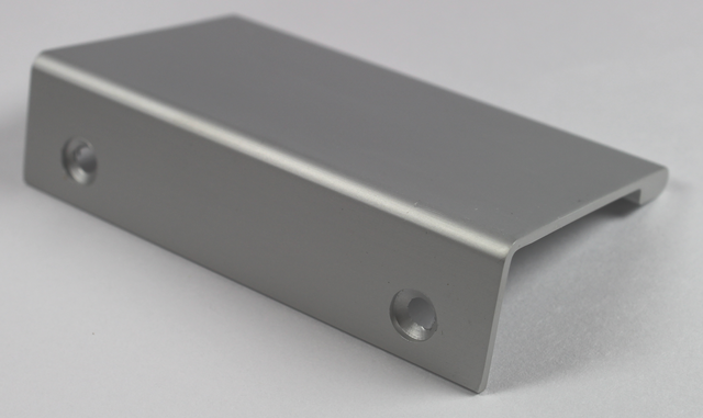 Aluminiumsgreb 50 mm c/c, anodiseret