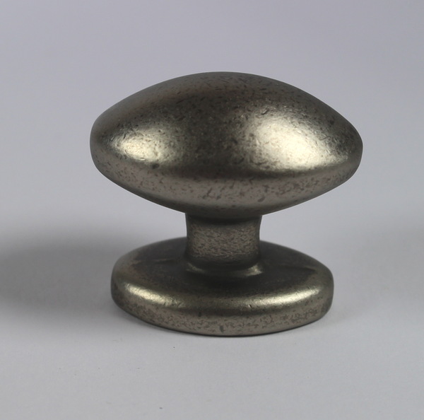 Metalknop 33,5x24 mm, antik